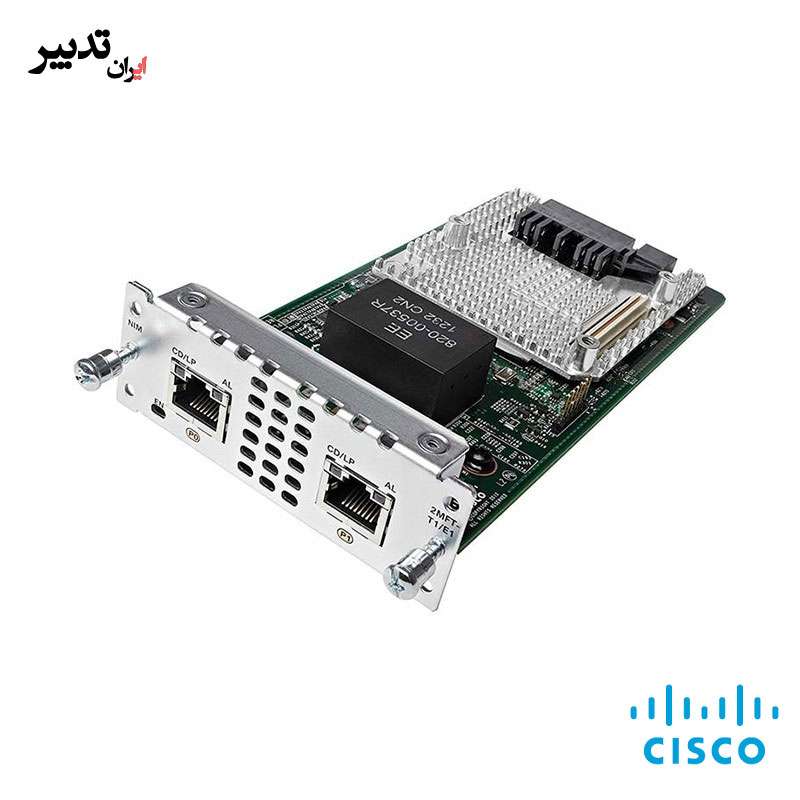 ماژول شبکه سیسکو Cisco NIM-2MFT-T1/E1