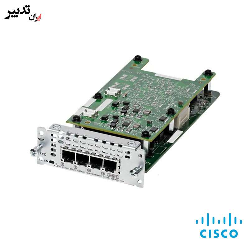 ماژول شبکه سیسکو Cisco NIM-4FXO