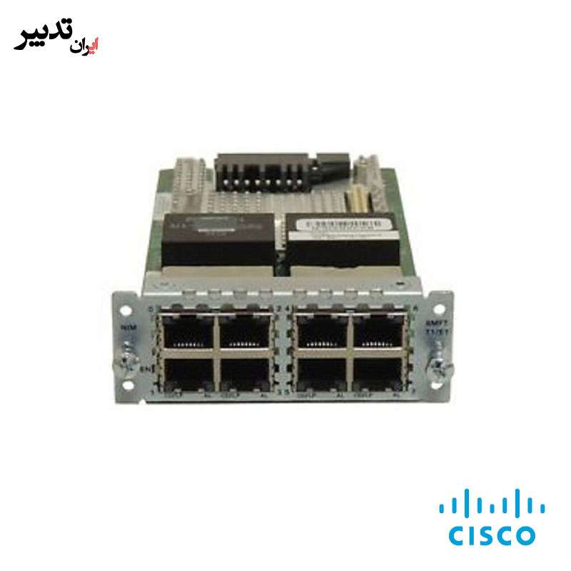 ماژول شبکه سیسکو Cisco NIM-8MFT-T1/E1